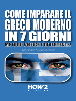 cover image of COME IMPARARE IL GRECO MODERNO IN 7 GIORNI